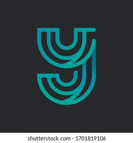 Modernes Logo Typ Y - Logo