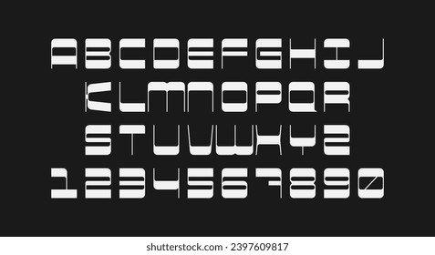 Modern typeface design, Digital font illustration
