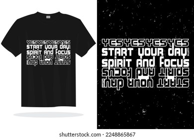 Modern typography inspirational lettering quotes vector t shirt design template