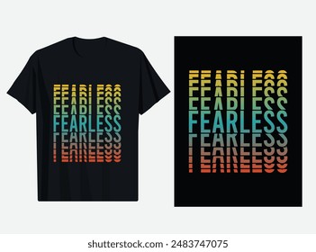 modern typography quote black t shirt design