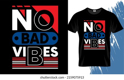 Modern typography t shirt design vector template