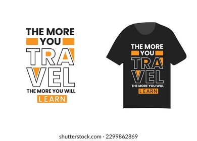 diseño de camisetas de tipografía moderna, diseño tipográfico único, 