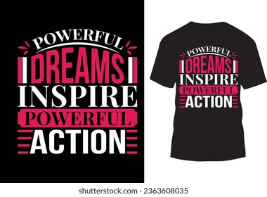 Modern typography t shirt design, motivational t shirt design
