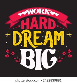 modern typography t shirt design