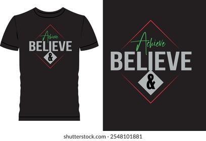 Modern Typography T Shirt Design