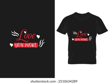 Modernes Typografie T-Shirt Design Template