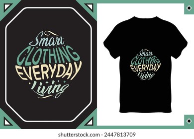 Modern Typography T-Shirt Design Vector