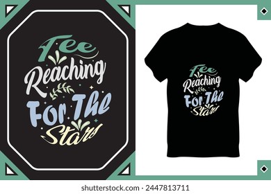 Modern Typography T-Shirt Design Vector
