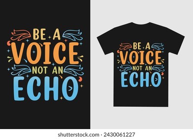 Modern Typography t-shirt template design.