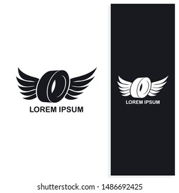 modern tyre logo for your tyre shop or tyre service company