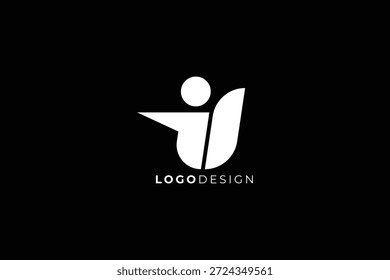 Modernes U-Letter-Logo für Unternehmens- und Startup-Marken