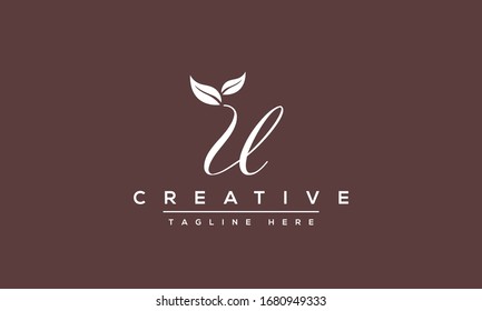 Modern U Letter Logo Design. Vector 
 Line Letter Symbol Monogram Icon.