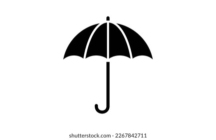 modern umbrella logo vector template