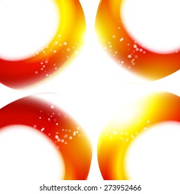 Modern unfocused hot red season connections background. Abstract blurred illustration. Free therm website and banner design elements. 