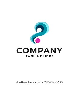 Modern and unique abstract logo illustration