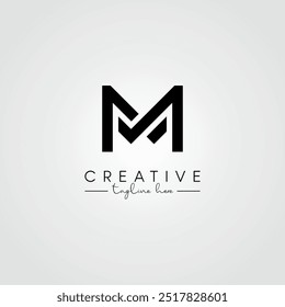 Moderno Exclusivo Carta Artística MW WM Logo Design. Vetor De Logotipo De Letra Baseado Inicial.