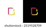 Modern  and Unique B  logo design 