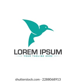 Diseño del logotipo de Ave y Ala Moderna y Única