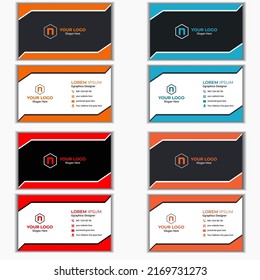  Modern and Unique Business Card Design.