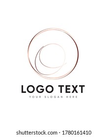 A modern and unique calligraphy letter type O Logo template, Vector logo for business and company identity 