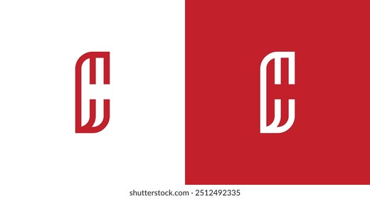 Modern and unique CH logo design 