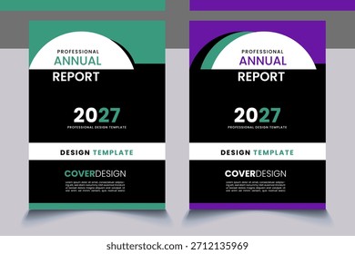 amostra de design de tampa exclusiva moderna
