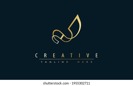 Diseño de logotipo B creativo y moderno, icono vectorial de base mínima B.