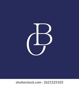 Modern Unique Creative CB Letters logo Design