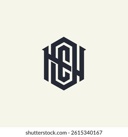 Modern unique creative HOE letters logo design