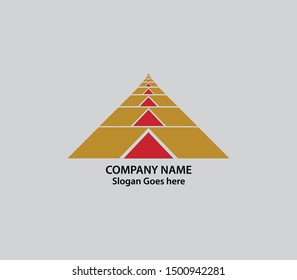 Modern unique creative pramint stylish A Letter Vector