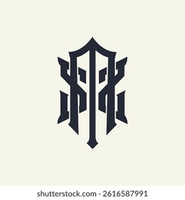 Modern unique creative smz letters logo design templete