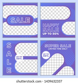 Modern and Unique Editable Social Media Banner Template for Promotion and Digital Marketing. Promotional Square Web Banner for Social Media. Elegant and Simple Discount Promo
