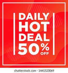Modern and Unique Editable Social Media Banner Template for Promotion and Digital Marketing. Promotional Square Web Banner for Social Media. Elegant and Simple Discount Promo