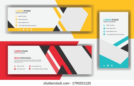 modern and unique email signature templates