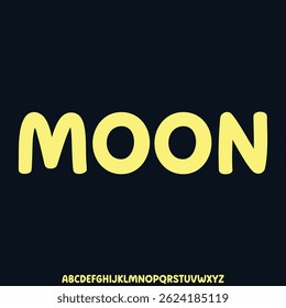 O alfabeto futurista exclusivo moderno exibe o vetor de fonte. Estilo de tipografia contemporânea criativa