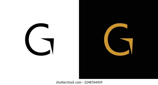 Modern and unique G logo design