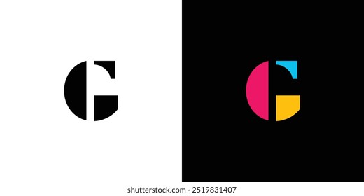 Modern and unique G logo design