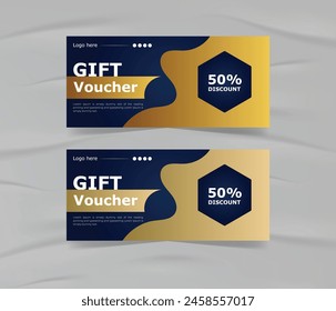 Modern and unique a gift vouchers templates