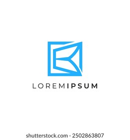 Modern and unique letter B initials logo design