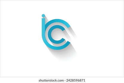 Modern and Unique letter C, I, abstract logo vector design.