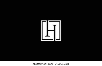  modern and unique letter H initials logo design 