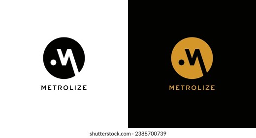 Modern and unique letter M initials logo design 2