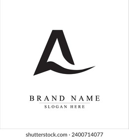 Diseño del logotipo de las iniciales T de letra moderna y única, logotipo de la letra inferior inicial t, forma redondeada monograma, logotipo de la letra t abstracta moderna, logotipo de la letra T