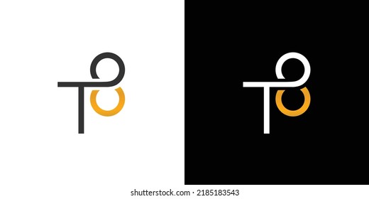 Modern and unique letter T8 initials logo design 02