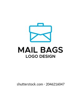 Modern And Unique Logo About Bag And Email Icon.
EPS 10, Vector.