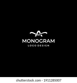 Modern and unique logo about the letter A with geometric lines.
EPS 10, Vector.
