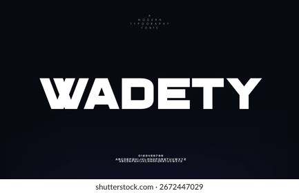 modern, unique and luxury alphabet font vector set