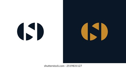 Modern and unique N logo design