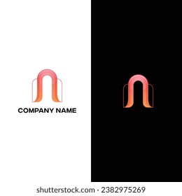 Modern and unique network logo Design