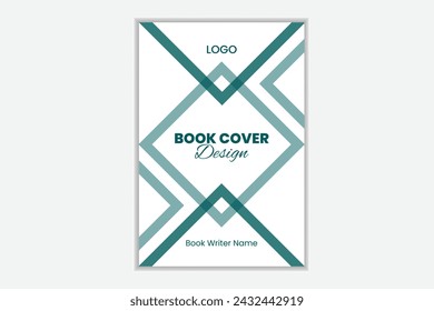 modern unique new idea creative book cover design.